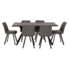 Westford Rectangle Dining Table with 6 Chairs Set