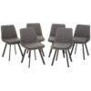 Westford Rectangle Dining Table with 6 Chairs Set