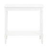 Heritage Dark Brown Rectangular Wooden Console Table