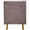 Loretta Mink Velvet Ottoman Storage Bench
