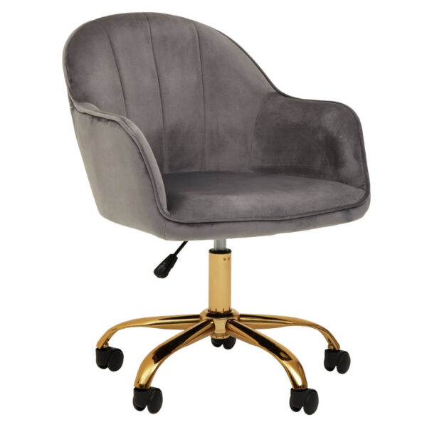 2406472__47698.1767338787.jpg Brent Grey Velvet And Gold Base Home Office Chair