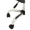 Brent Grey Leather Effect Home Office Chair