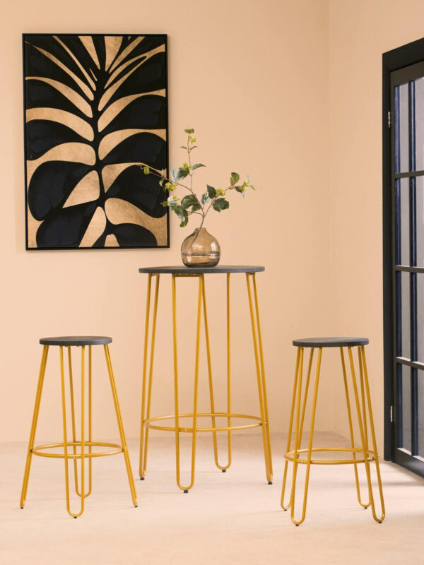 2406625_ils_01__90510.1768888464.jpg District 3 Piece Gold Finish Bar Table Stool Set