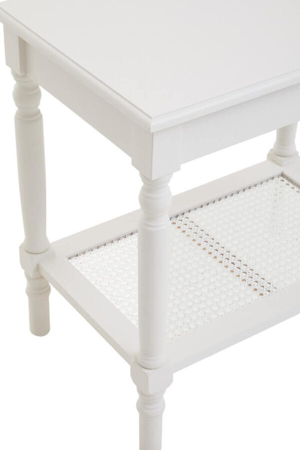 2406639_mac_02_1__71601.1754500560.jpg Heritage White Wooden Side Table with Lower Shelf