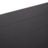 Heritage Black Two Tier Wooden Bookshelf