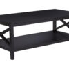 Heritage Black Wooden Coffee Table