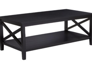Heritage Black Wooden Coffee Table