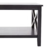 Heritage Black Wooden Coffee Table