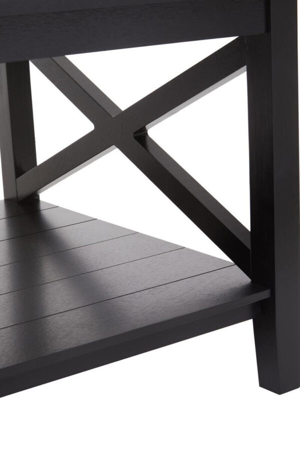 Heritage Black Wooden Coffee Table