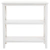 2406647_1__19931.1754483183.jpg Heritage Two Tier White Wooden Bookshelf