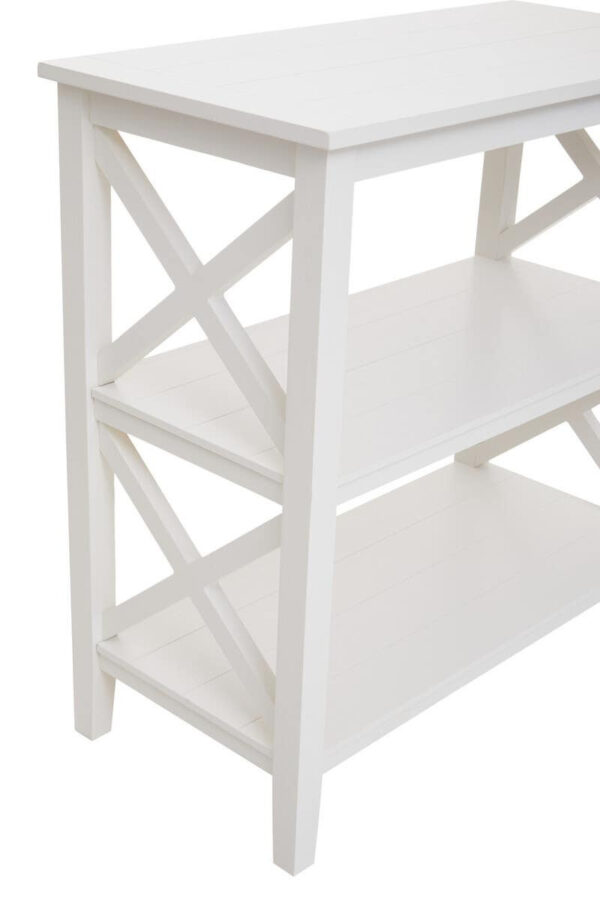 2406647_mac_02_1__87828.1754483190.jpg Heritage Two Tier White Wooden Bookshelf