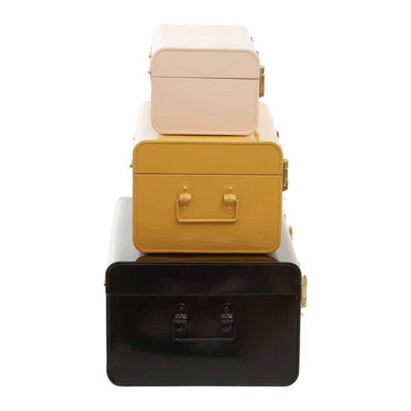 Parley Set of Three Assorted Storage Trunks