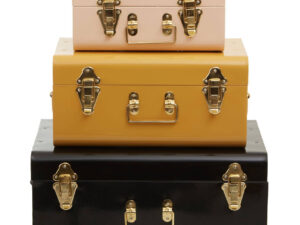 Parley Set of Three Assorted Storage Trunks