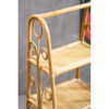 Mataram Three Tier Rattan Square Shelf Unit
