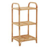 Mataram 3 Tier Natural Rattan Shelf Unit