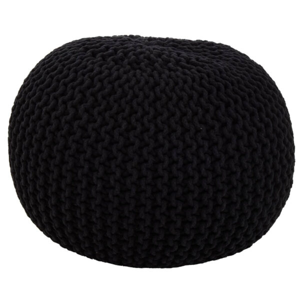West Village Knitted Pouffe
