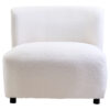 2406934__87834.1758955028.jpg Montreal Ivory Boucle Effect Armless Lounge Chair