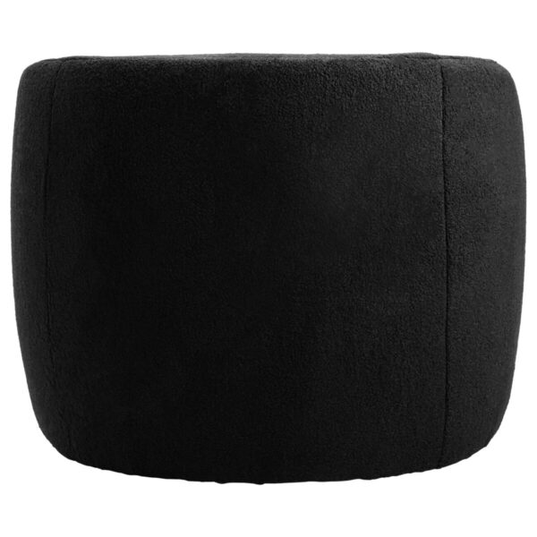 2406937_03__19872.1758955306.jpg Montreal Black Boucle Effect Curved Lounge Chair With Swivel Base