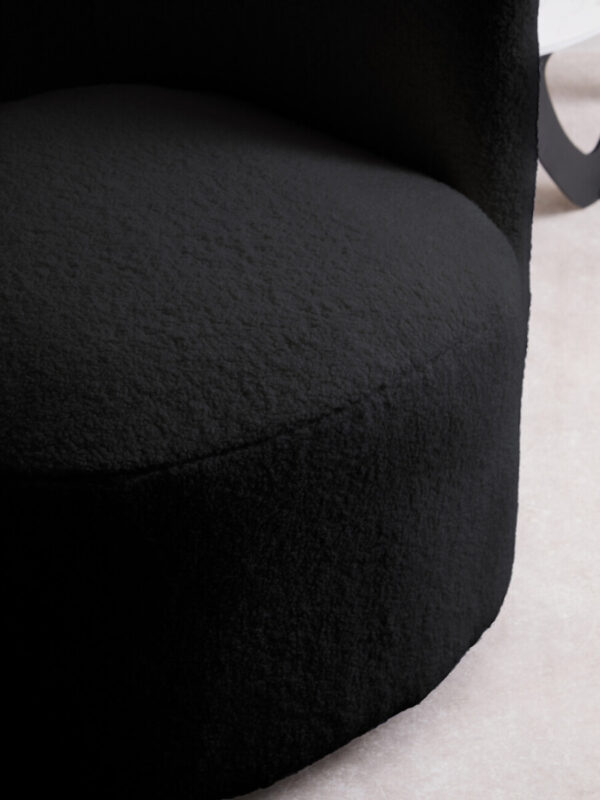 2406937_liv_03__51605.1758955306.jpg Montreal Black Boucle Effect Curved Lounge Chair With Swivel Base
