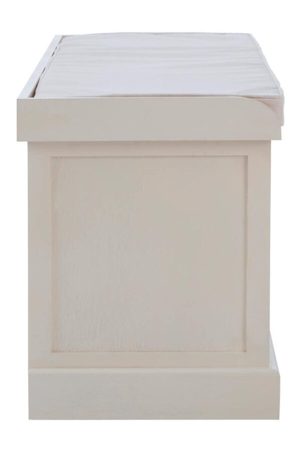 2406953_02__17300.1754501801.jpg Heritage White Three Drawer Wooden Storage Bench with Cushion