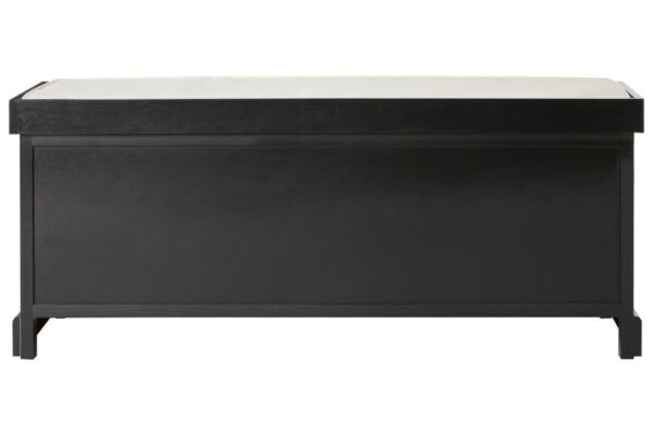 2406954_03__23686.1754501808.jpg Heritage Black Three Drawer Wooden Storage Bench with Cushion