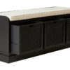 2406954_fcn_01__76151.1754501810.jpg Heritage Black Three Drawer Wooden Storage Bench with Cushion