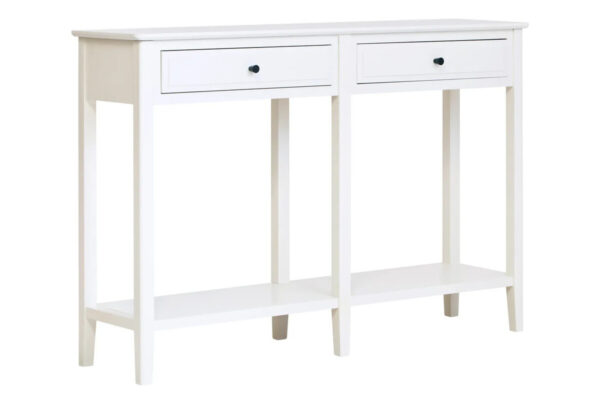 2406957_01__54626.1777613792.jpg Heritage Two Drawer White Wooden Console Table