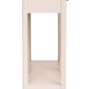 Heritage Two Drawer Taupe Wooden Console Table
