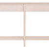 Heritage Two Drawer Taupe Wooden Console Table