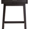 2406960__52656.1773424668.jpg Heritage One Drawer Black Finish Wooden Side Table