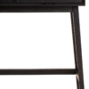 Heritage Two Drawer Black Finish Wooden Console Table