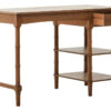 Heritage One Drawer Natural Wooden Desk