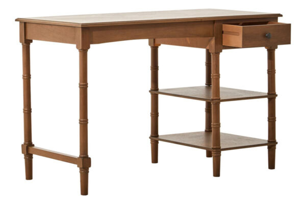 Heritage One Drawer Natural Wooden Desk