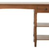 Heritage One Drawer Natural Wooden Desk