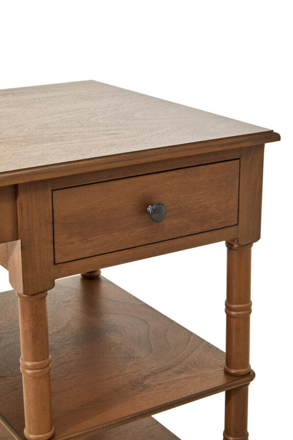 Heritage One Drawer Natural Wooden Desk