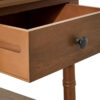 Heritage One Drawer Natural Wooden Desk