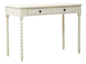 Heritage Two Drawer Ivory Wooden Desk