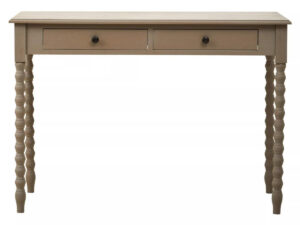 Heritage Two Drawer Wooden Desk with Natural Wash