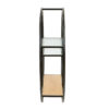 Mataram 3 Tier Round Metal Wall Shelf