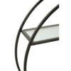 Mataram 3 Tier Round Metal Wall Shelf