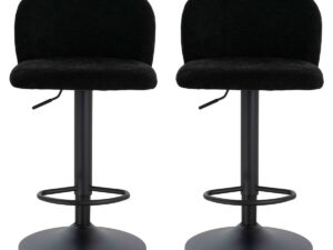 2407090__69296.1771836143.jpg Maxwell Set of 2 Black Textured Fabric Curved Bar Chairs