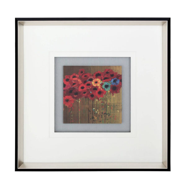 Framed World Map Wall Art