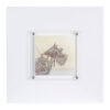 Framed World Map Wall Art