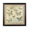 Framed World Map Wall Art