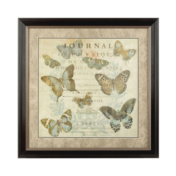 Framed World Map Wall Art