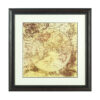 Framed World Map Wall Art