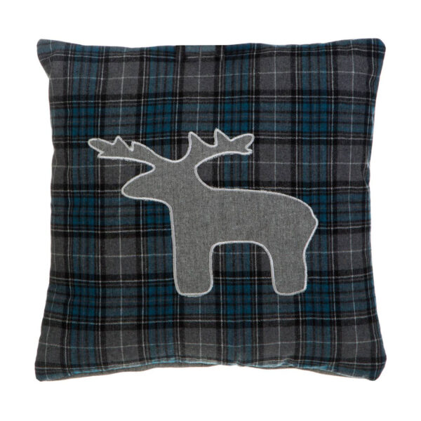 Bute Patchwork Blue Bolster Cushion