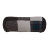 Bute Patchwork Blue Bolster Cushion