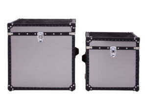 5501102__03314.1782100909.jpg Kensington Townhouse Black And White Genuine Cowhide Storage Trunk Set