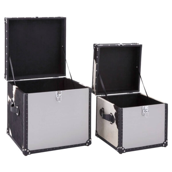 5501102_fcn_01__78015.1782100909.jpg Kensington Townhouse Black And White Genuine Cowhide Storage Trunk Set